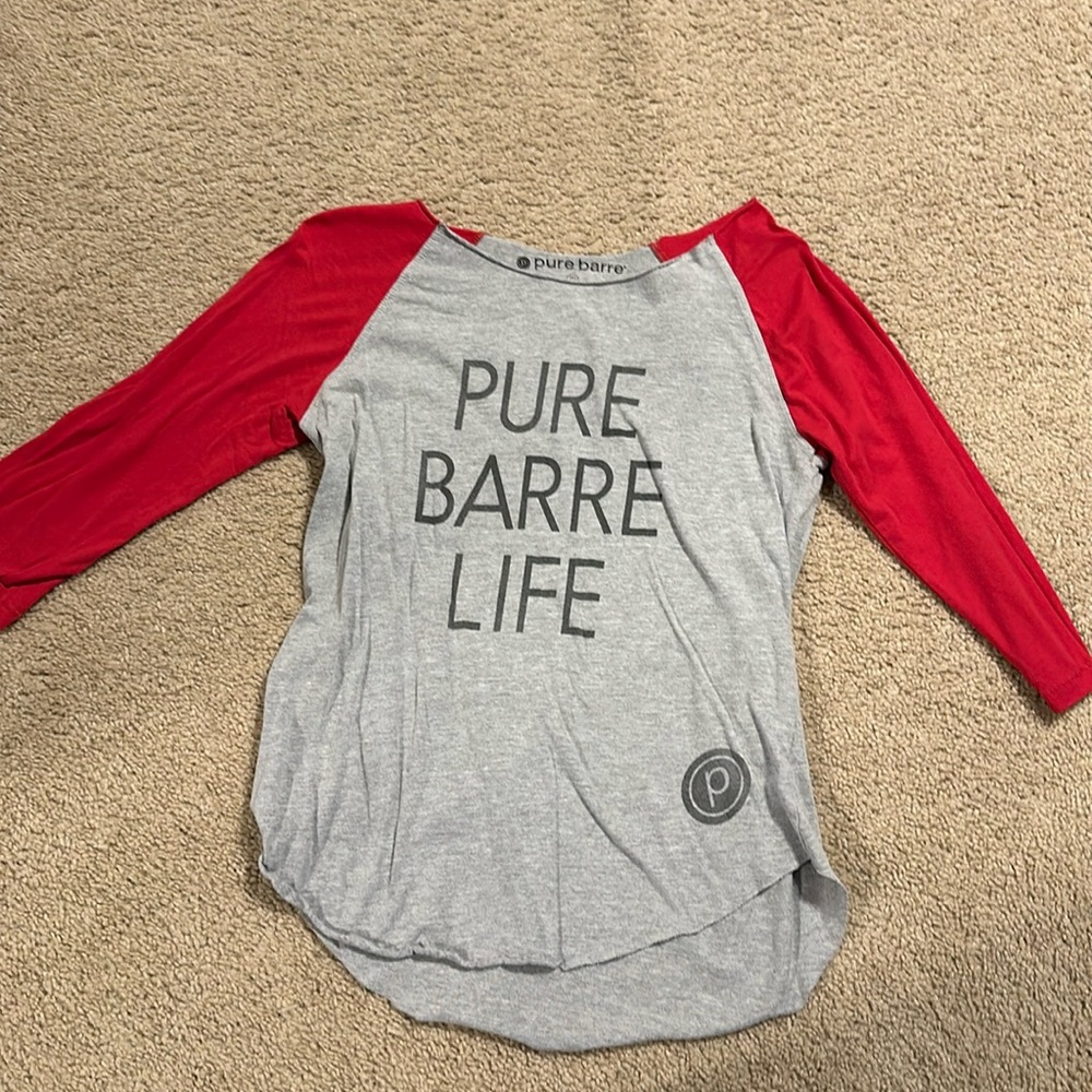Pure Barre Baseball Tee